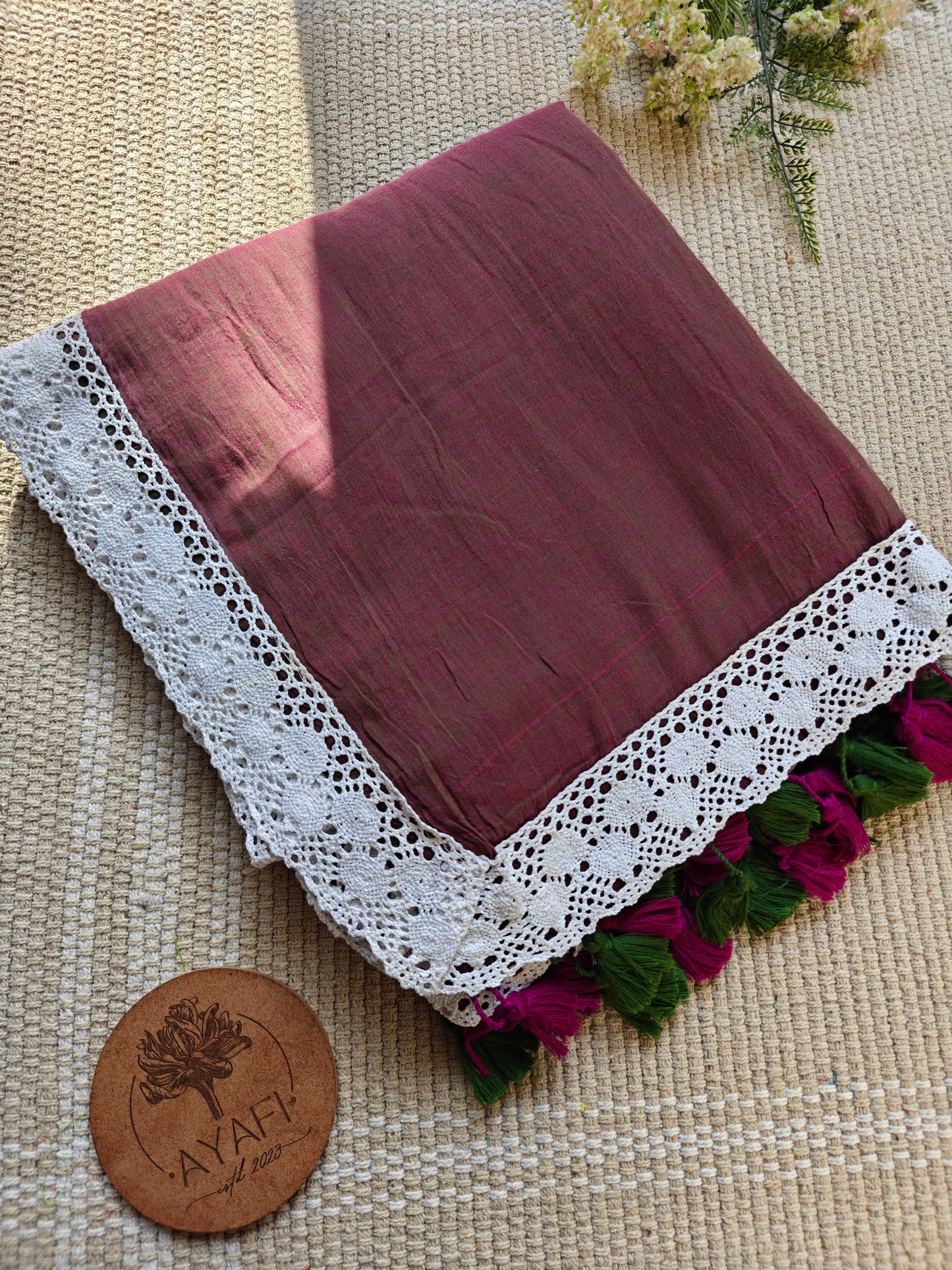 Spiced Mauve Lace Reverie