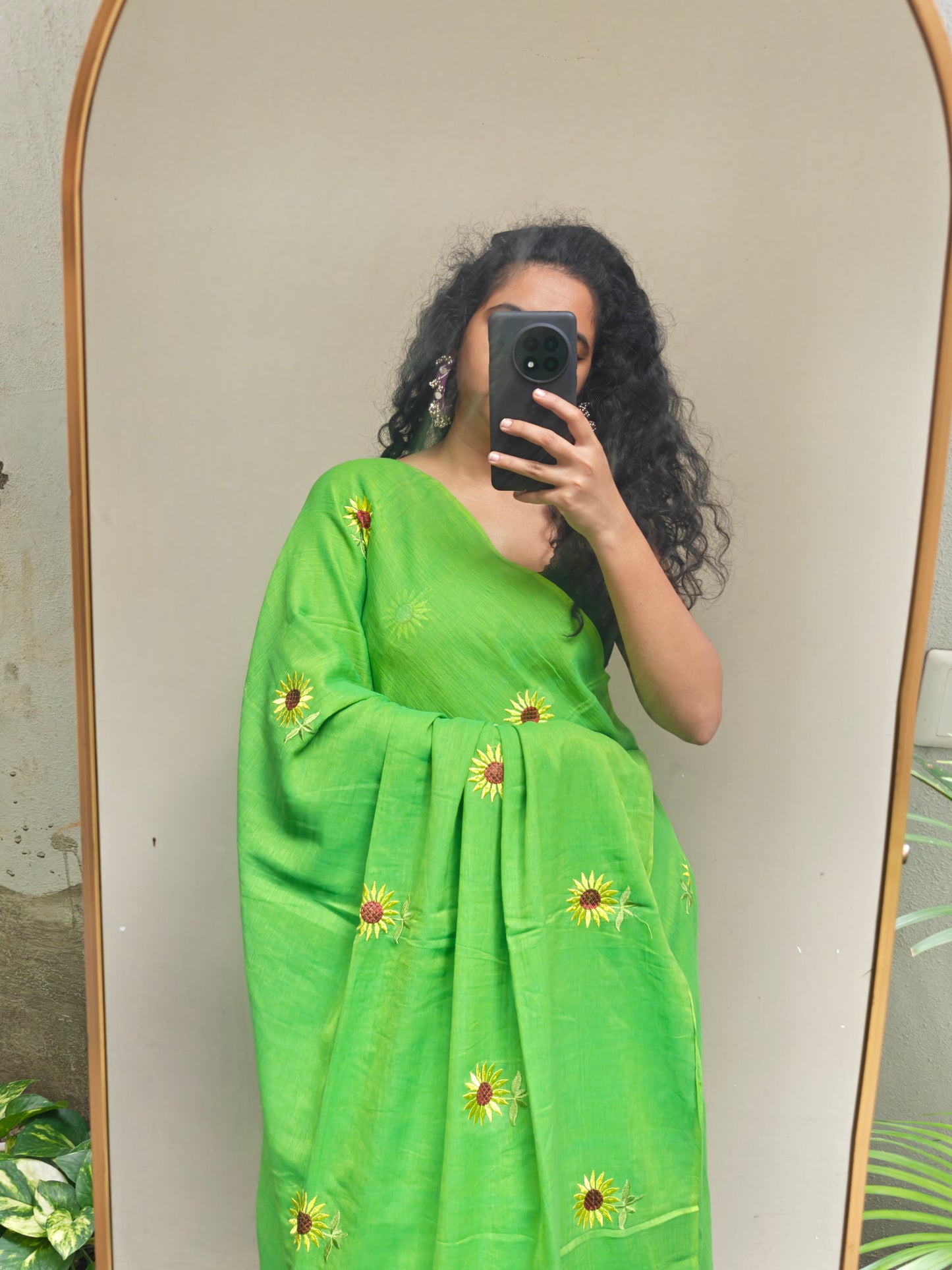 Mint Green Sunflower