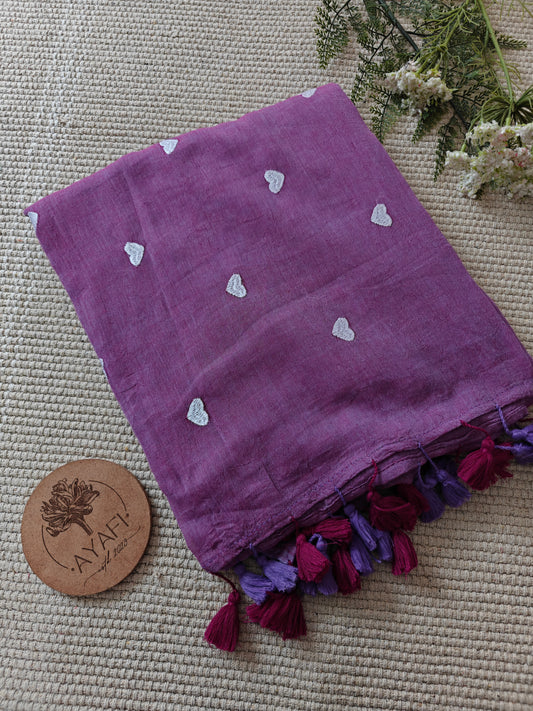 Mauve Hearts