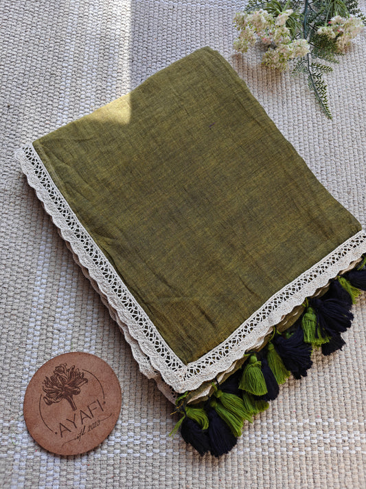 Olive Dainty Lace Reverie