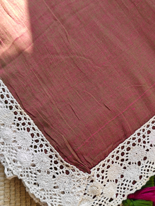 Spiced Mauve Lace Reverie