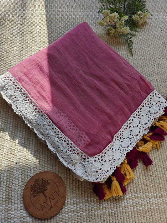 Old Mauve Lace Reverie