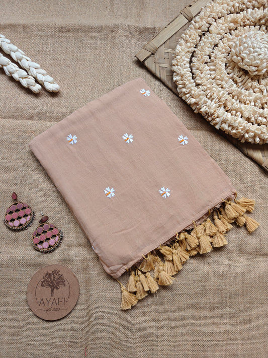 Pastel Apricot Flora