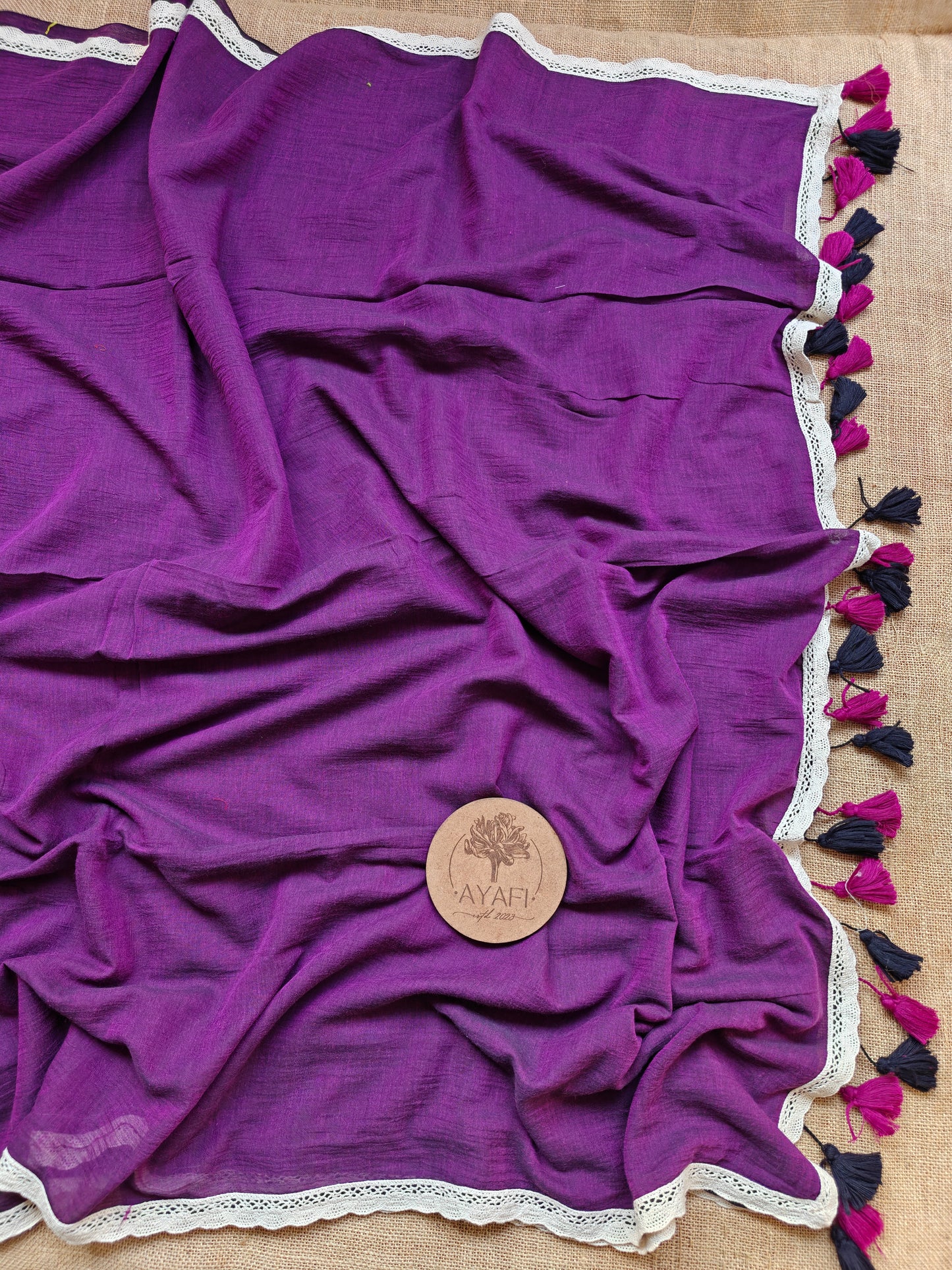 Grape Dainty Lace Reverie