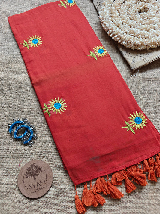 Vermilion Sunflower