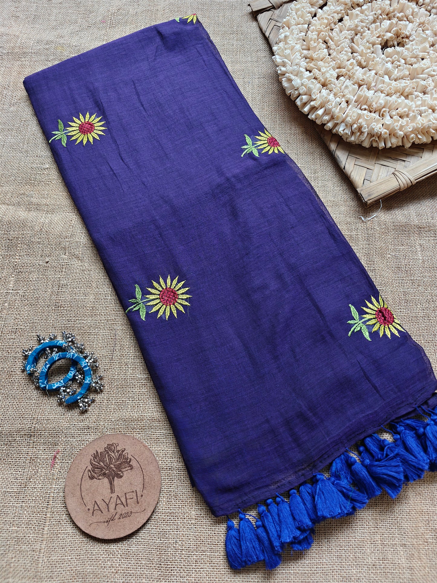 Royal Blue Sunflower