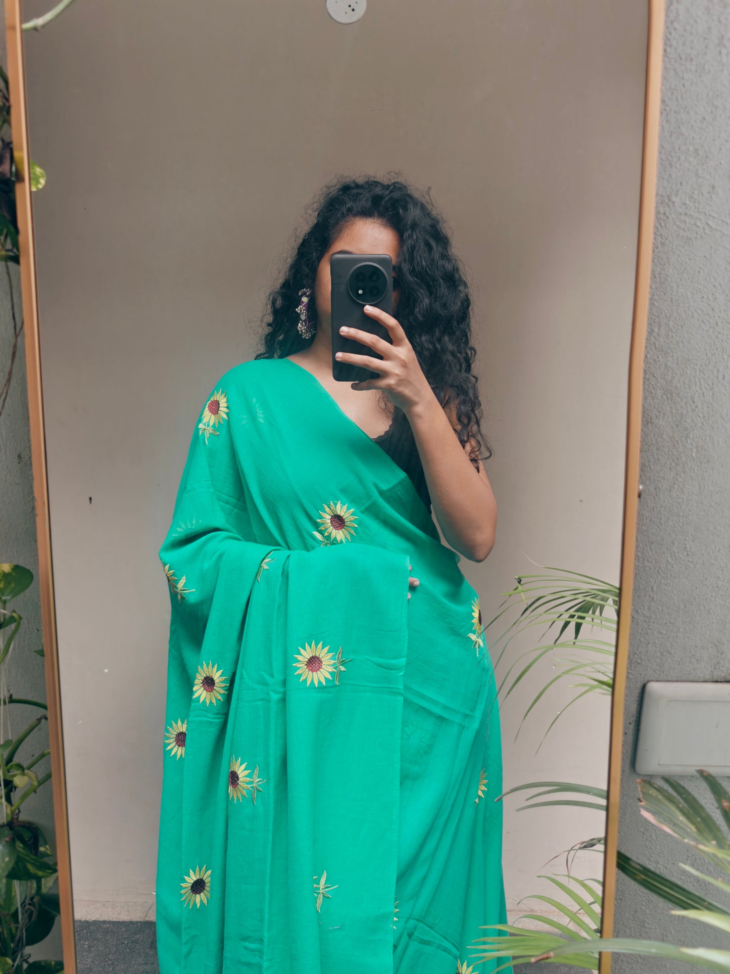 Turquoise Sunflower