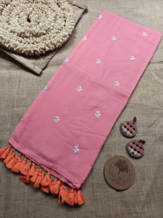 Peach Pink Flora